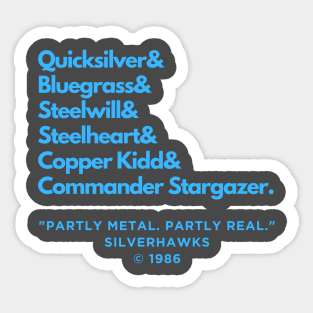 Silverhawks Sticker